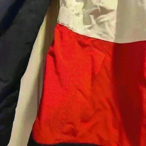 Tommy Hilfiger women's lined, zipper, jacket with hood.h Worn 1x size S - Picture 7 of 16